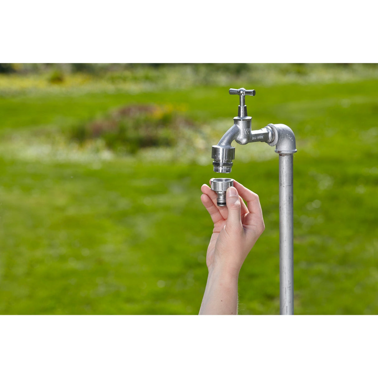 Gardena premium hanestykke 26,5 mm (g 3 4 ) (sølv, 18241-50, bulk)