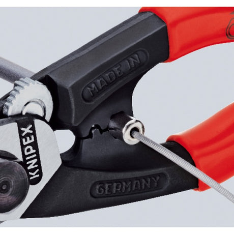 Knipex 95 61 190 ståltrådsskærer poleret plast 190mm