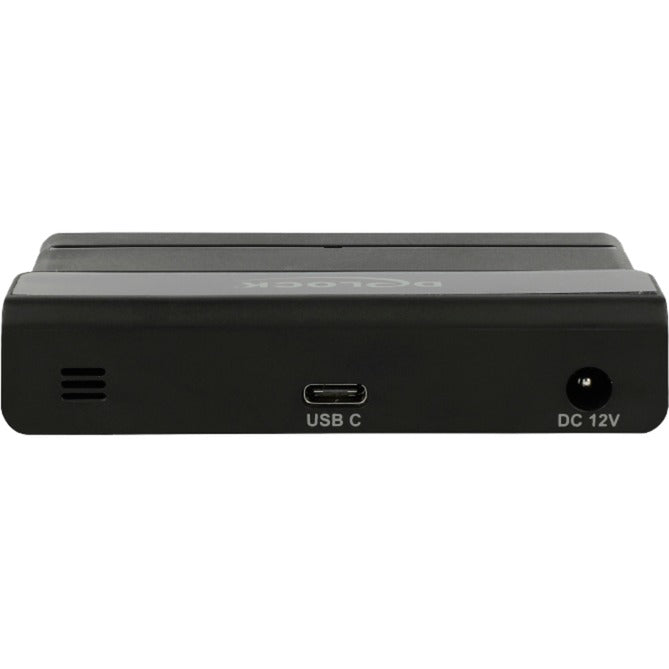 Delock external USB 3.2 gen 2 4 port hub 10Gbps USB hub (black)