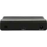 Delock external USB 3.2 gen 2 4 port hub 10Gbps USB hub (black)
