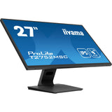 Iiyama prolite t2752msc-b1 27 touchscreen-skærm (sort, HDMI, skærmport, 2x USB-A, USB-B)