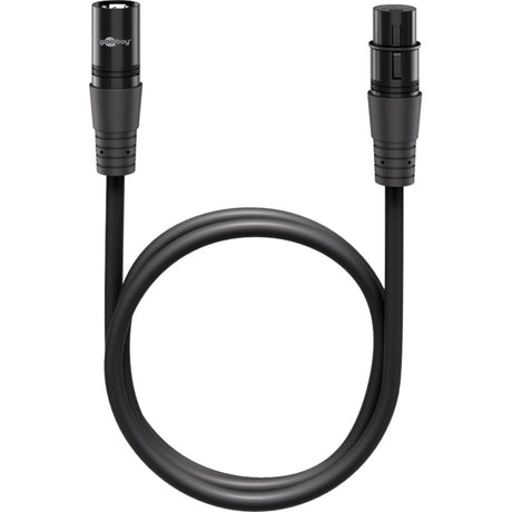 Goobay xlr-aansluitkabel (zwart, 10 meter)