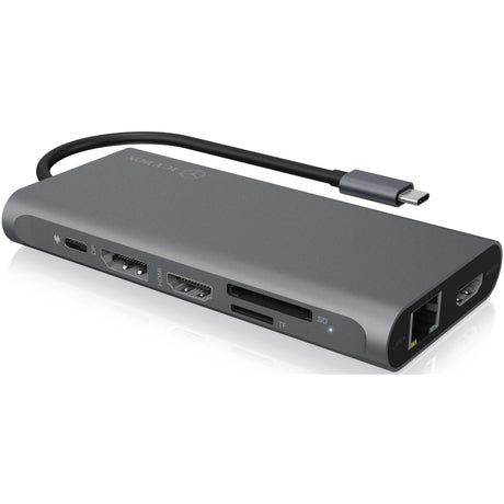 Icy box ib-dk4050-cpd dockingstation (antracit)