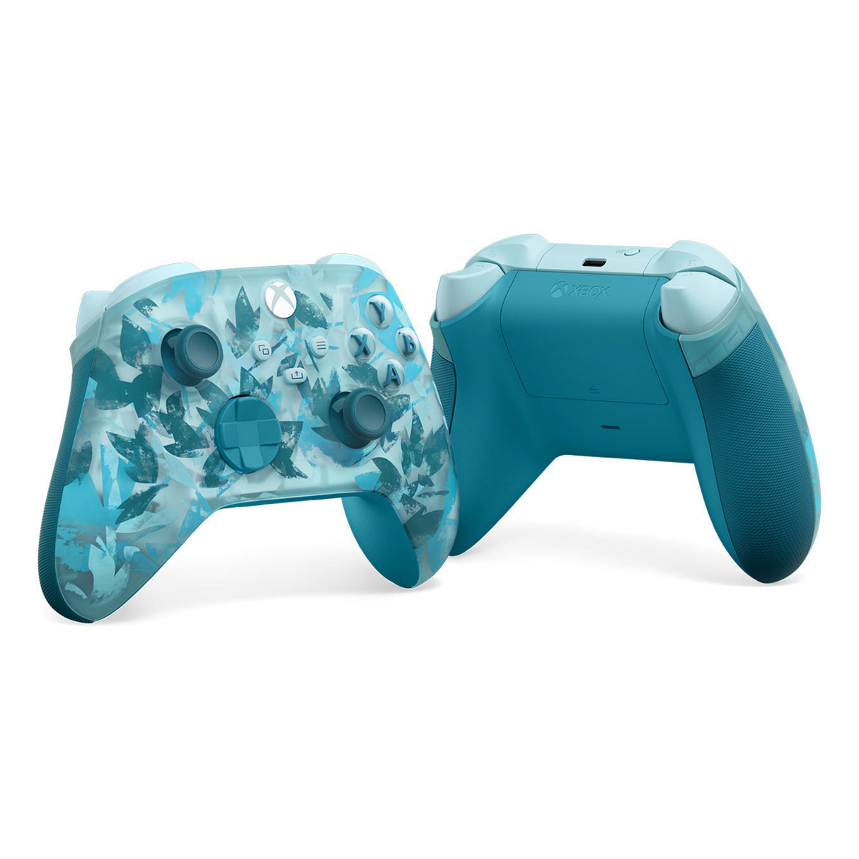 Microsoft xbox trådløs controller - isbryder specialudgave (lyseblå grå, bluetooth)