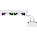 Xyz pc gear hydrotemp aio 240 vandkøling (hvid, argb, pwm)