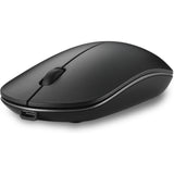 Kensington my230 eq genopladelig mus - trådløs - mellemstørrelse (sort, bluetooth, 2,4 ghz)