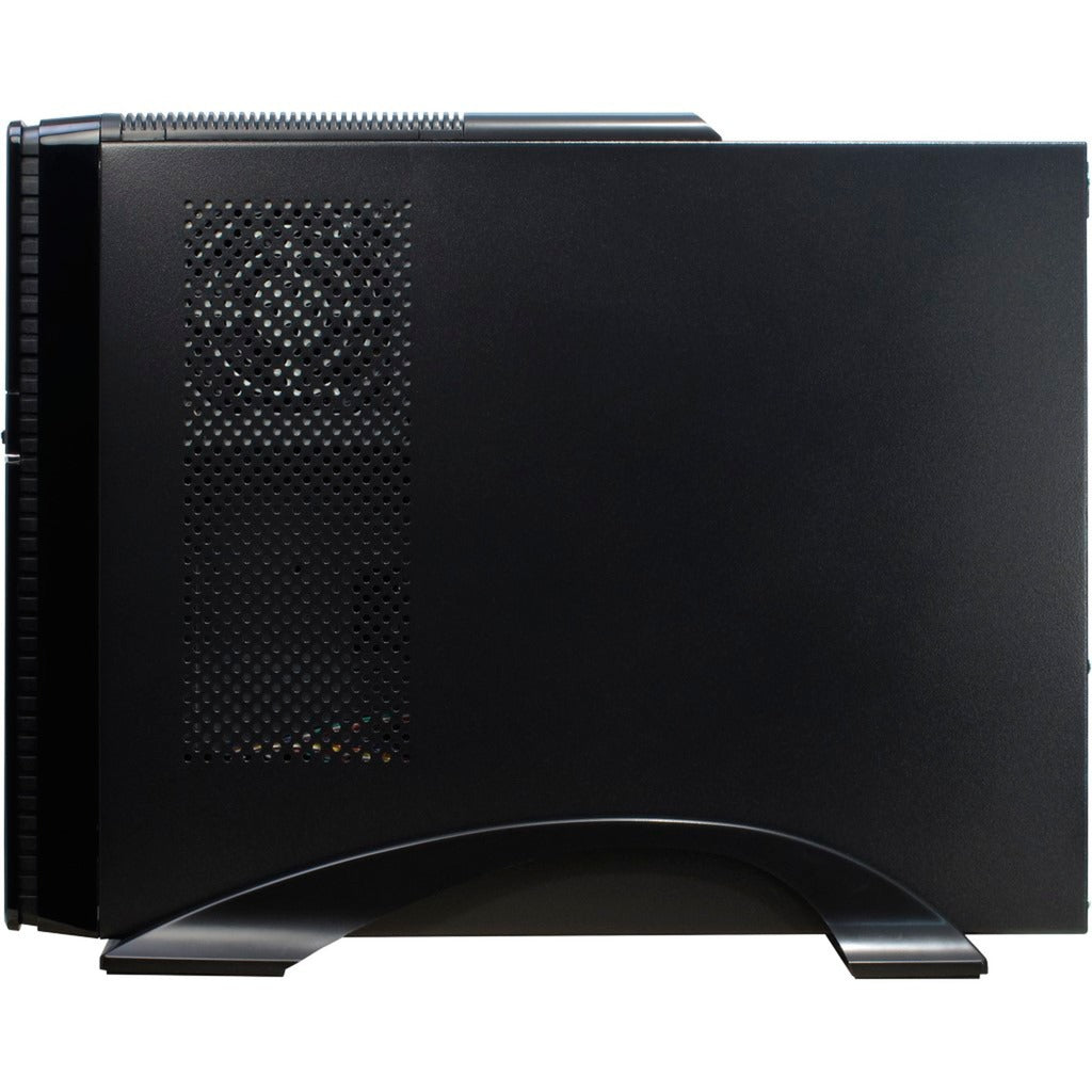 Inter-tech it-607 mini tårnhus (sort | 2x USB-A)