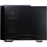 Inter-tech it-607 mini tårnhus (sort | 2x USB-A)