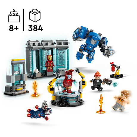 Lego Marvel Iron Man's Laboratory: Armor Room Set - 76315