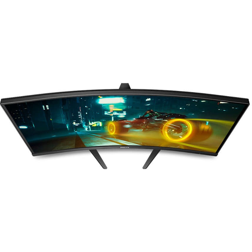 Philips 34e1c5600he 00 34 buet ultrabred skærm (sort, HDMI, skærmport, 4x USB-A, USB-C)
