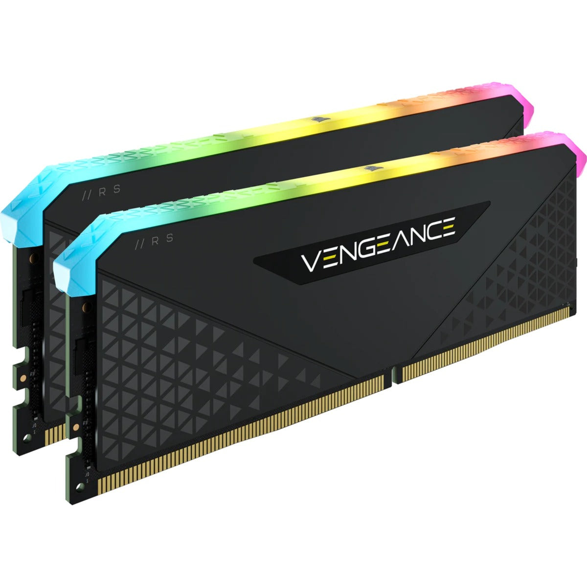 Corsair Vengeance RGB RS 16 GB DDR4-3200 (2x 8 GB) RAM (sort, cmg16gx4m2e3200c16, xmp 2.0)