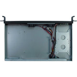 Inter-tech 1u k-126l rackhus (sort | 2x USB-A)