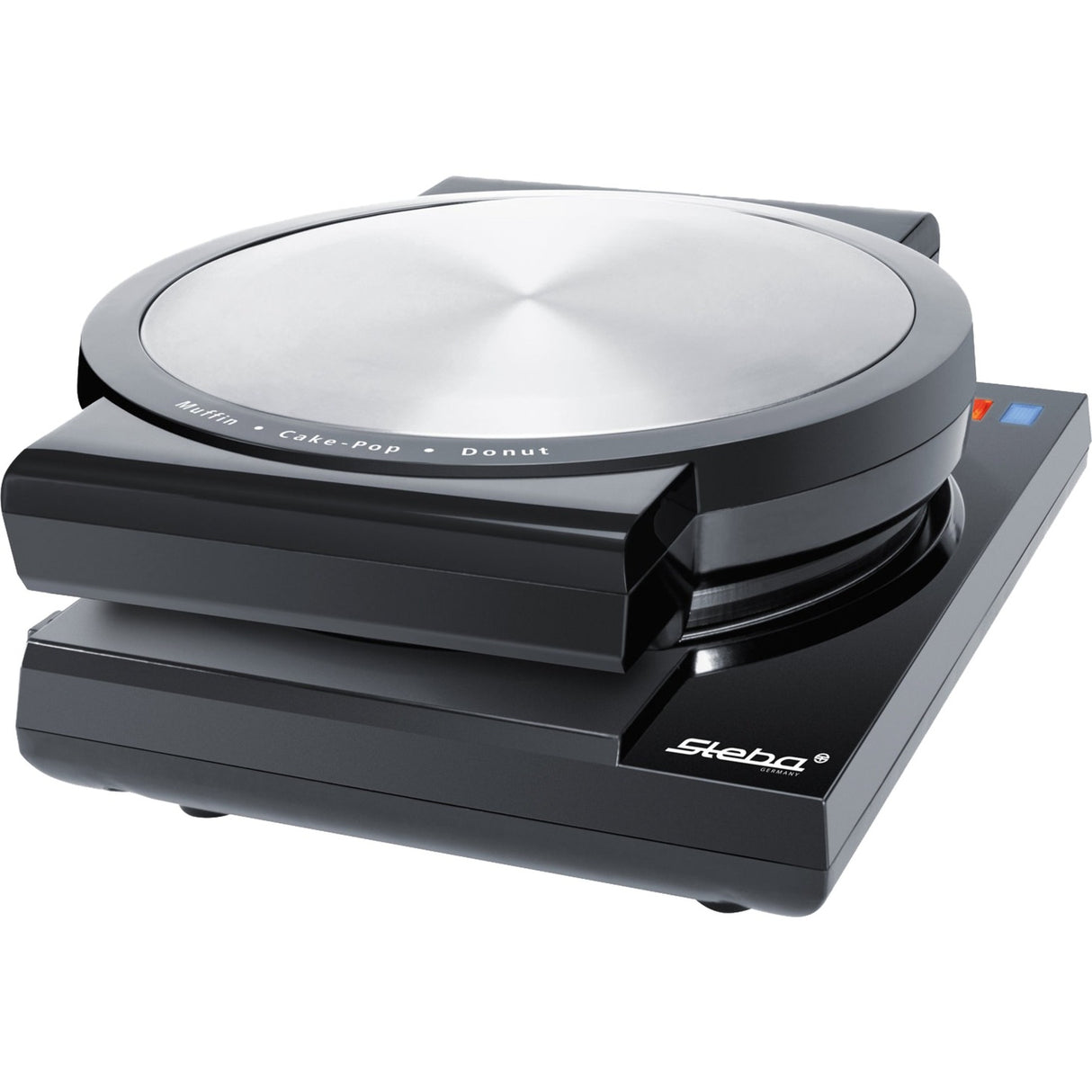 Steba kagemaskine cm 3 doughnut maker (sort sølv)