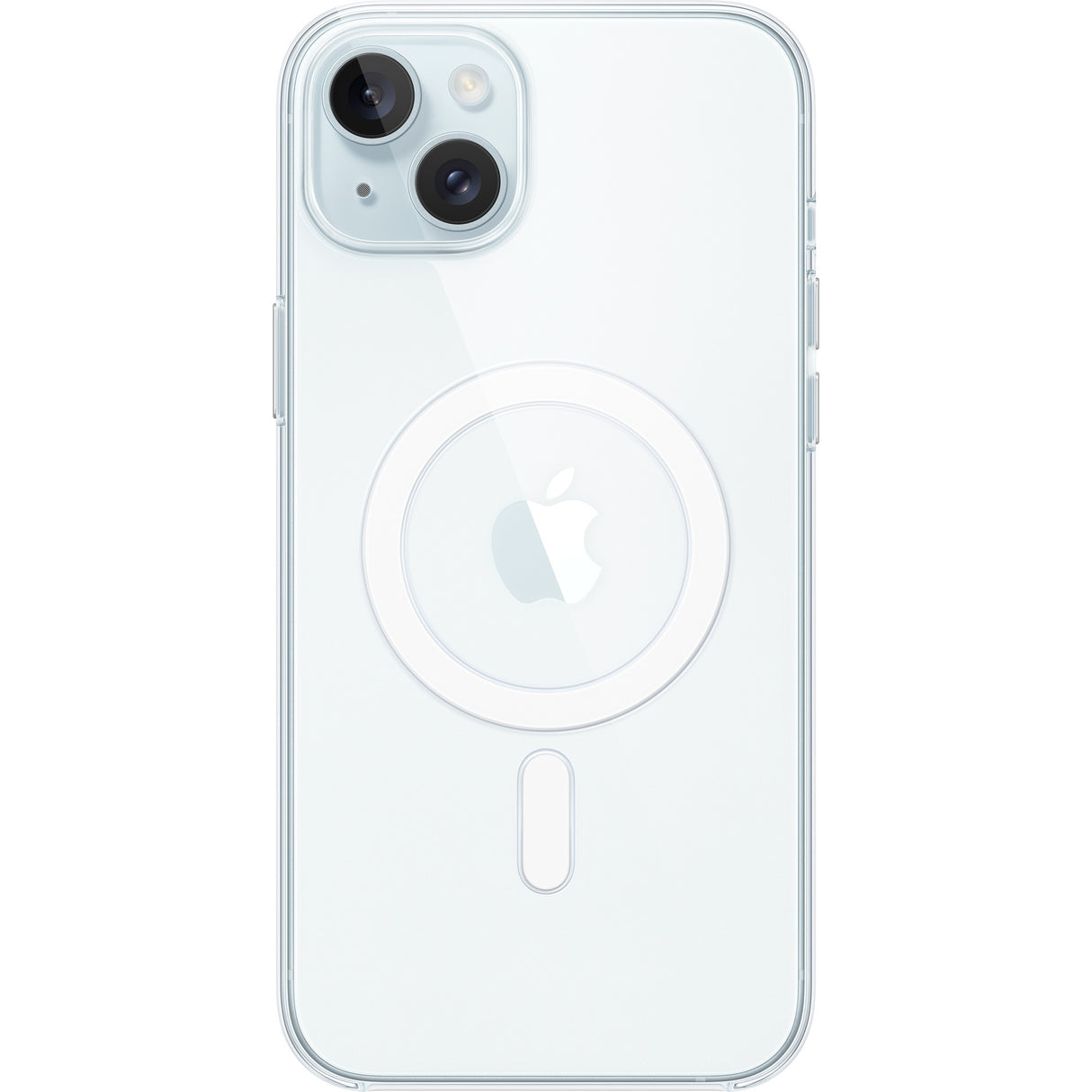 Apple gennemsigtigt etui med magsafe til iPhone 15 plus telefonetui (gennemsigtig)