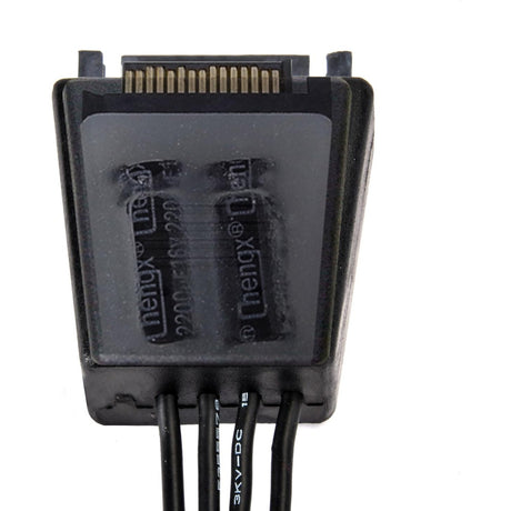 Silverstone sst-cp06-e4, 1x 15-benet SATA > 4x 15-benet SATA-kabel