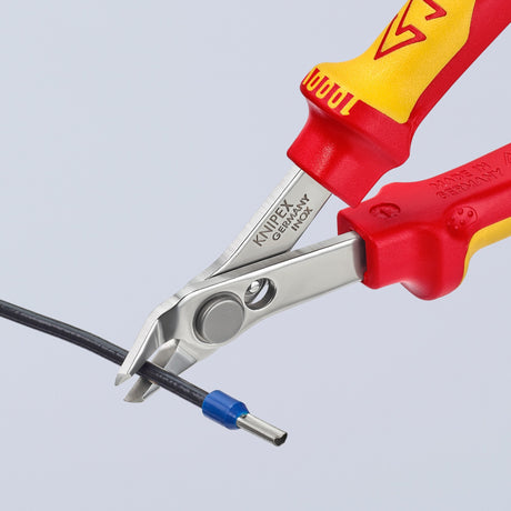 Knipex elektronisk super Knips® VDE 78 06 125 elektroniktang (rød gul)