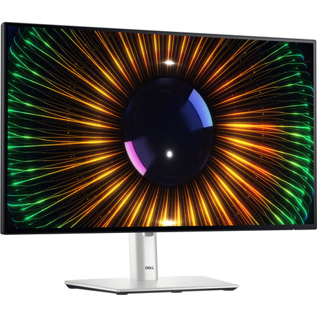 Dell ultrasharp u2424h 23.8-skærm (sølvsort, HDMI, 2x skærmport, USB-A, 2x USB-C, 120 Hz)
