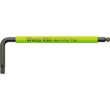 Wera 950 9 hex-plus flerfarvet imperial 3 L-nøglesæt, blacklaser (sort, 9-delt)