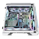 Thermaltake view 51 tg sne argb edition midi tårnhus (hvid | 4x USB-A | 1x USB-C | RGB | vindue)