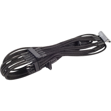 Silverstone modulært strømkabel pp06b-4sata10 (sort, 1 meter, lite detail)