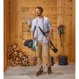 Gardena powertrim 30 18v græstrimmer (grå turkis, batteri og oplader medfølger ikke)