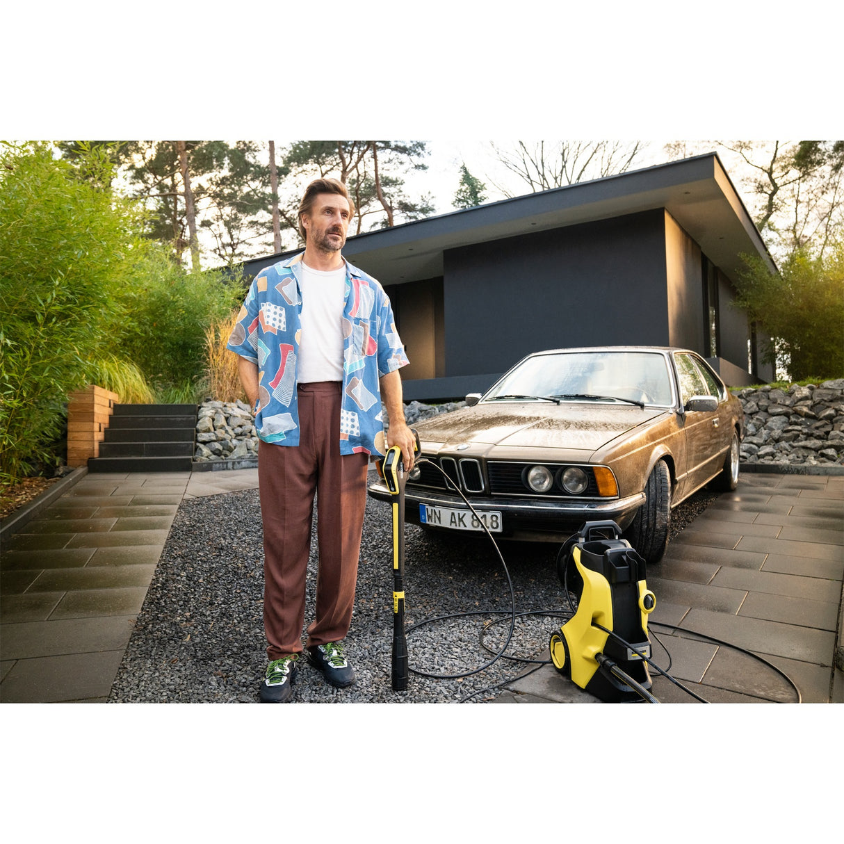 Kärcher k 7 smart control højtryksrenser (gul sort, 1.317-200.0, Bluetooth)