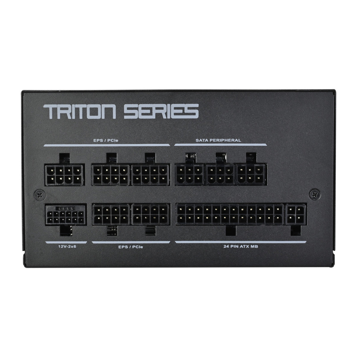 Silverstone triton 850rz modulær 850 watt strømforsyning (sort, 1x 12v-2x6, 3x pcie)