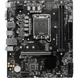 MSI Pro H610M-E Socket 1700 bundkort (GB-LAN, lyd, µATX)