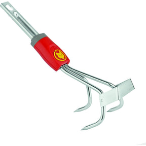 Wolf-garten lb-m ukrudtsmaskine, multi-stjernet håndskraber (rød gul, 7 cm)
