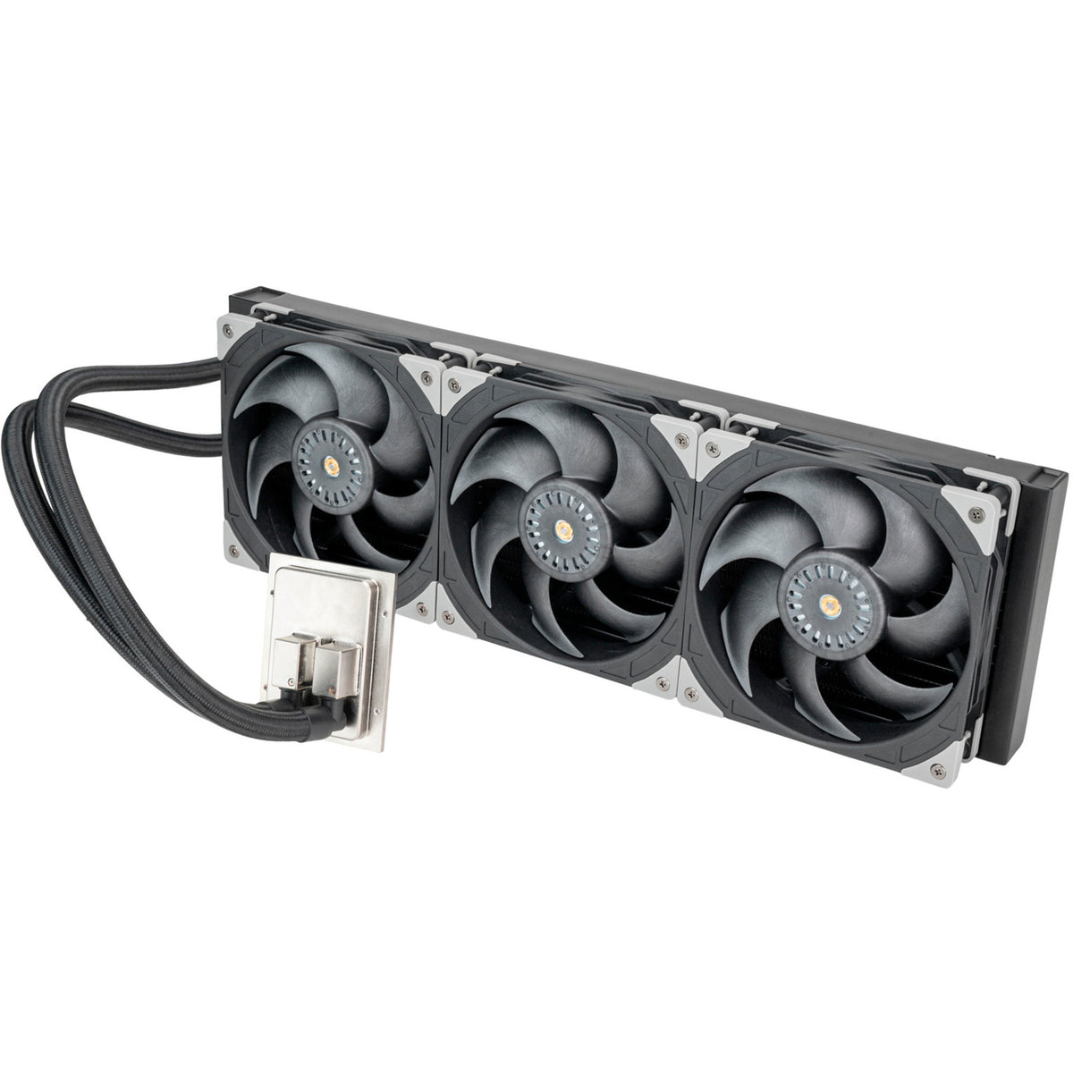Silverstone xe420 vandkøling (sort sølv)