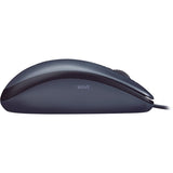 Logitech mus m90 (mørkegrå, 1000 dpi, detail)