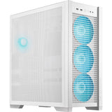 Asus tuf gaming gt302 argb midi tårnhus (hvid | 2x usb-a | 1x usb-c | rgb | hærdet glas)