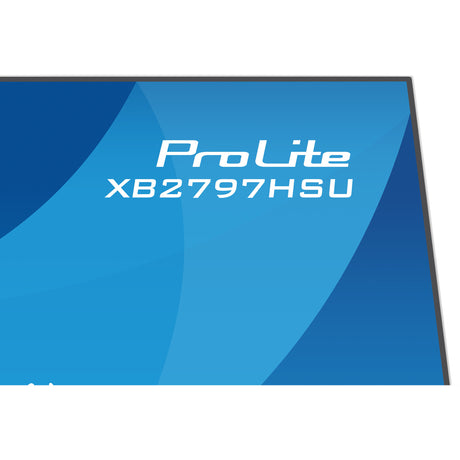 Iiyama prolite xb2797hsu-w1 27 skærm (hvid (mat), 120 Hz, HDMI, skærmport, USB, lyd)