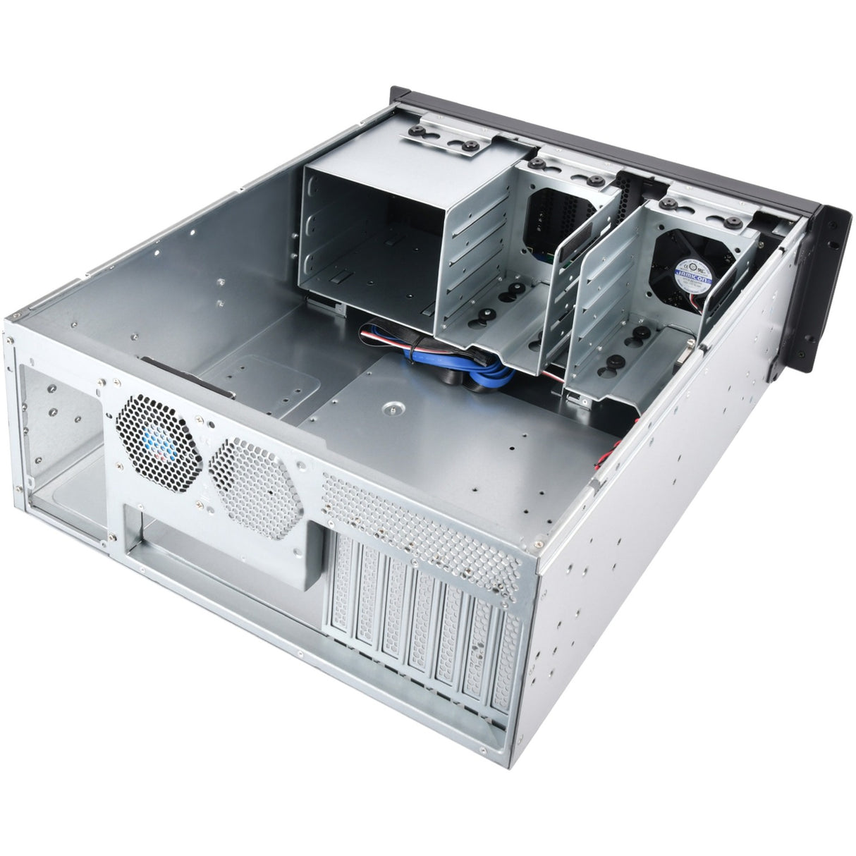Silverstone RM400 rackhus (sort | 2x USB-A 3.2 (5 Gbit s))