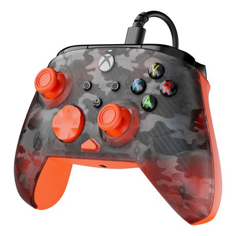 Turtle Beach Rematch Core Wired Controller (Black Orange, Xbox Series X|S, Xbox One, PC)