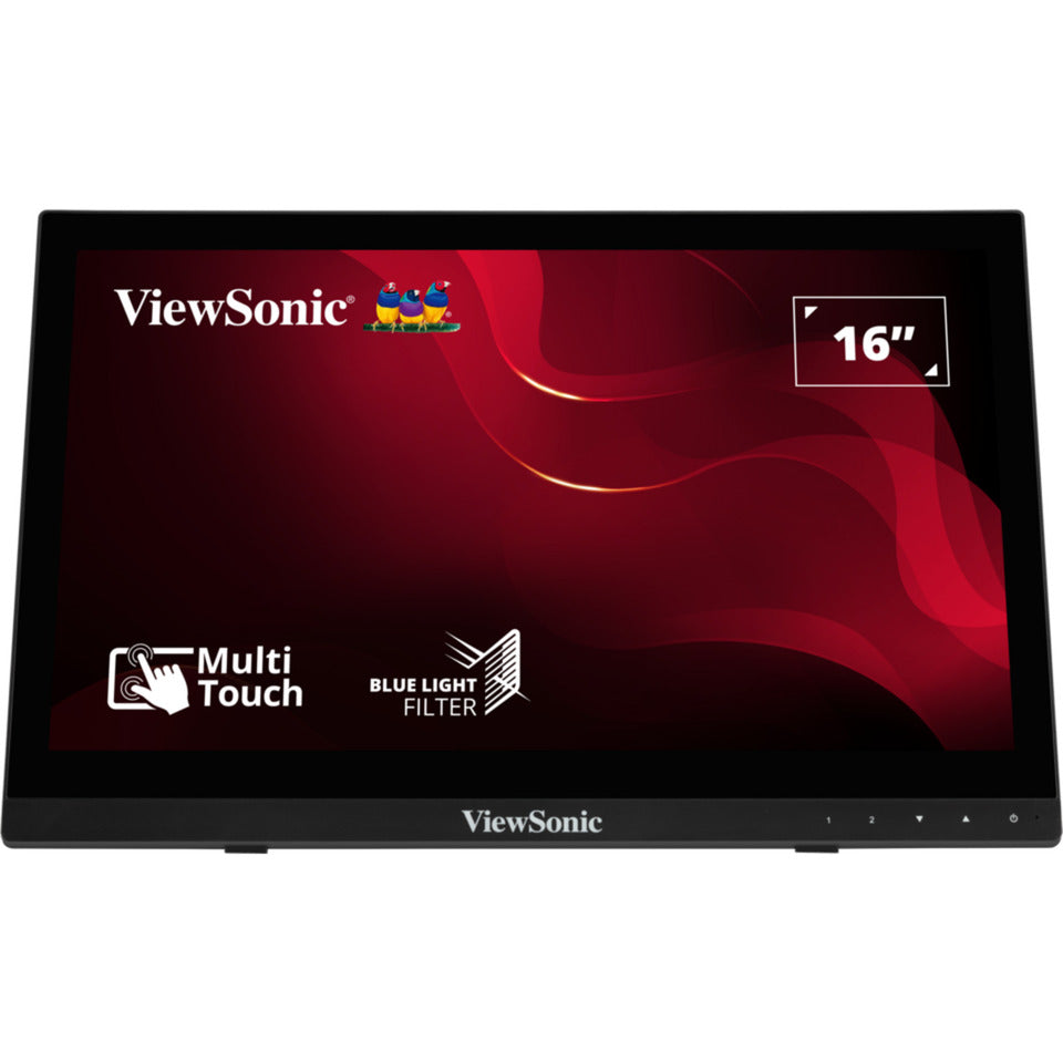 Viewsonic 10-punkts berøringsskærm TD1630-3 16 (sort, 1x HDMI, VGA, USB-B)