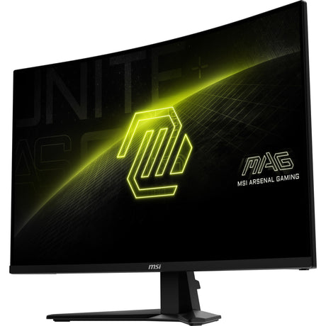 Msi mag 32cq6f 31.5 buet gamingskærm (sort, 2x HDMI, skærmport, 180 Hz)