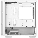 Deepcool ch360 digitalt mini tårnhus (hvid | 1x USB-A | 1x USB-C | RGB | hærdet glas)