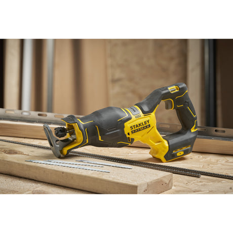 Stanley fatmax v20 18v borstelloze reciprozaag (zwart geel, accu en oplader niet inbegrepen)