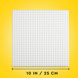Lego classic 11026 byggeplade hvid