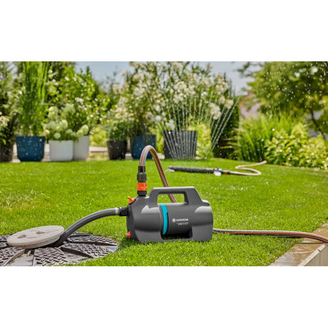 Gardena besproeiingspomp 5000 silent (donkergrijs turquoise, 9080-20)
