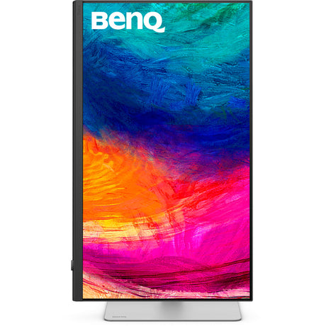 Benq PD2730S 27 5K UHD-skærm (hvid sølv, HDMI, DisplayPort, lyd, Thunderbolt 4, USB-C)