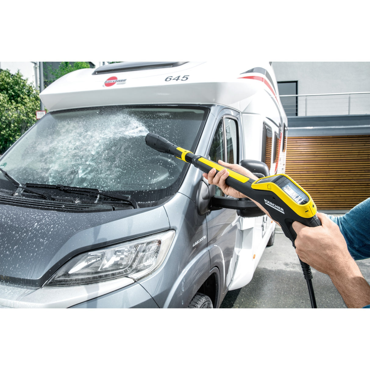 Kärcher k 7 smart control højtryksrenser (gul sort, 1.317-200.0, Bluetooth)