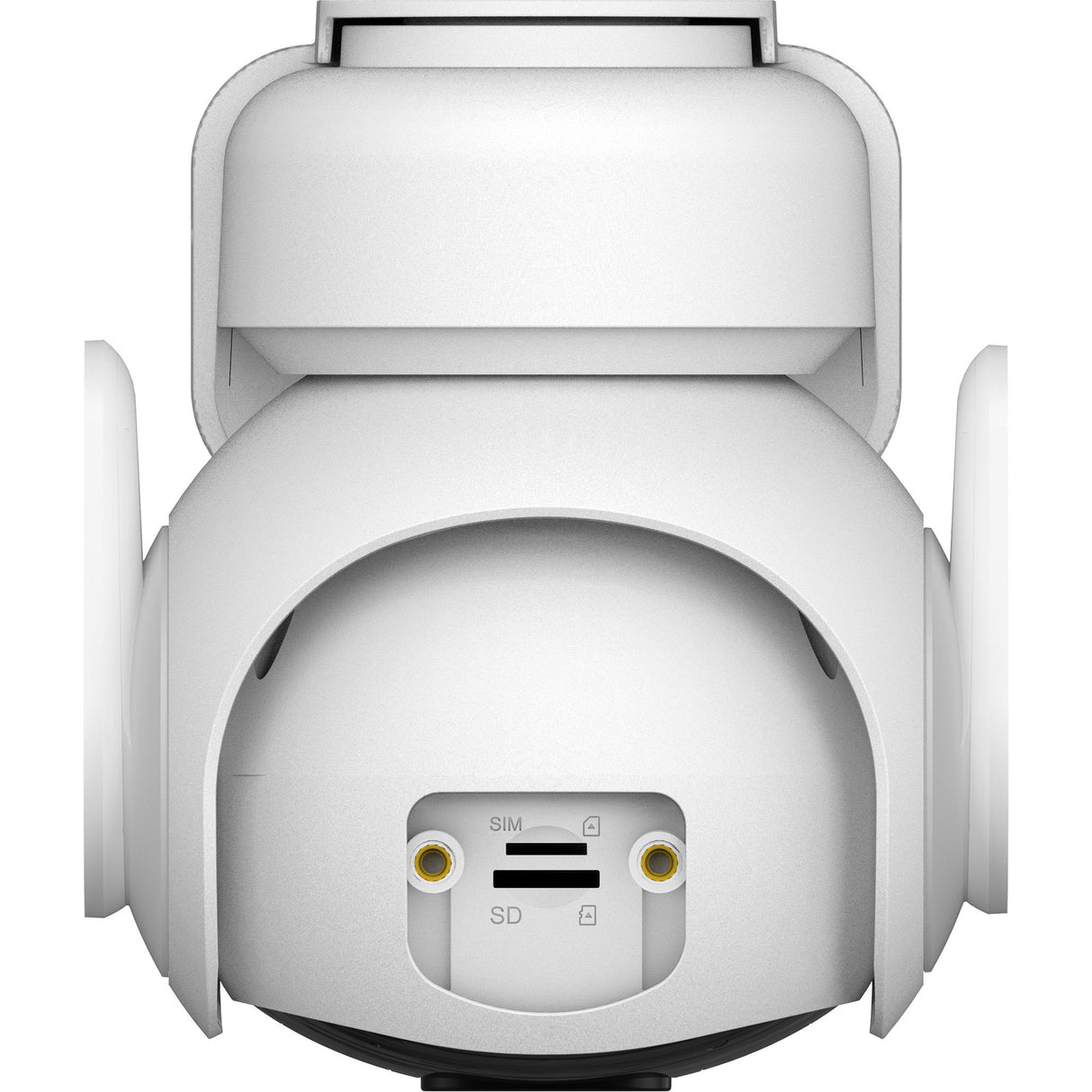 Imou cell pt lite med solpanel sikkerhedskamera (hvidt, 2k, 3mp, 5000 mah batteri)