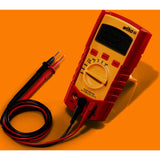 Wiha digitalt multimeter op til 600 V AC, Cat IV måleenhed (rød gul)