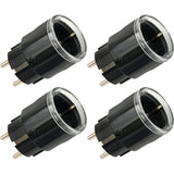 Shelly plug s gen3 smart WiFi, 4 stykker stik (sort, materie, WiFi, Bluetooth)