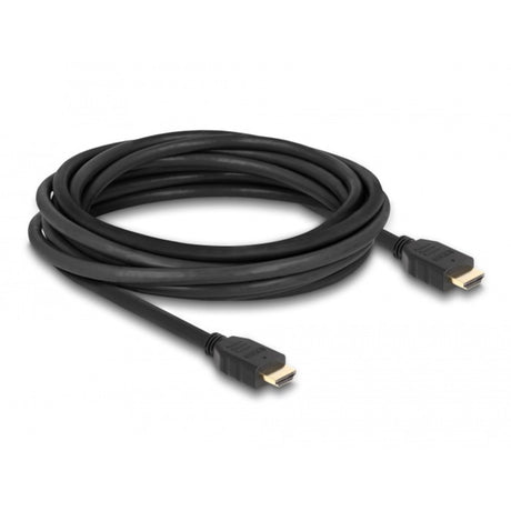 Delock højhastigheds HDMI-kabel (sort, 5 meter, 8k 60hz, 48 gbps)