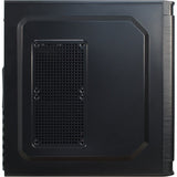 Inter-tech IT-5905 midi tårnhus (sort | 2x USB-A)