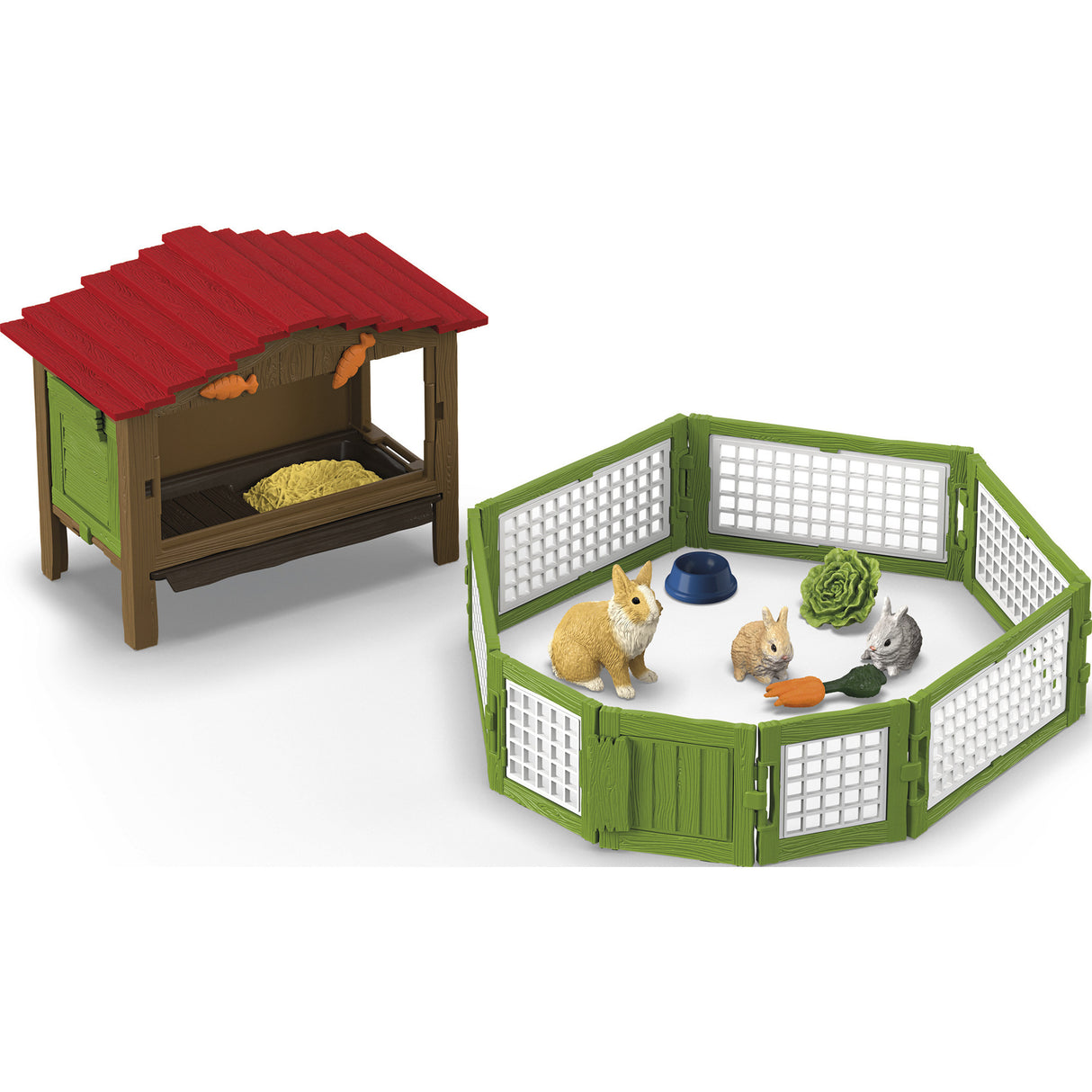 Schleich farm world - kaninhytte - 42728