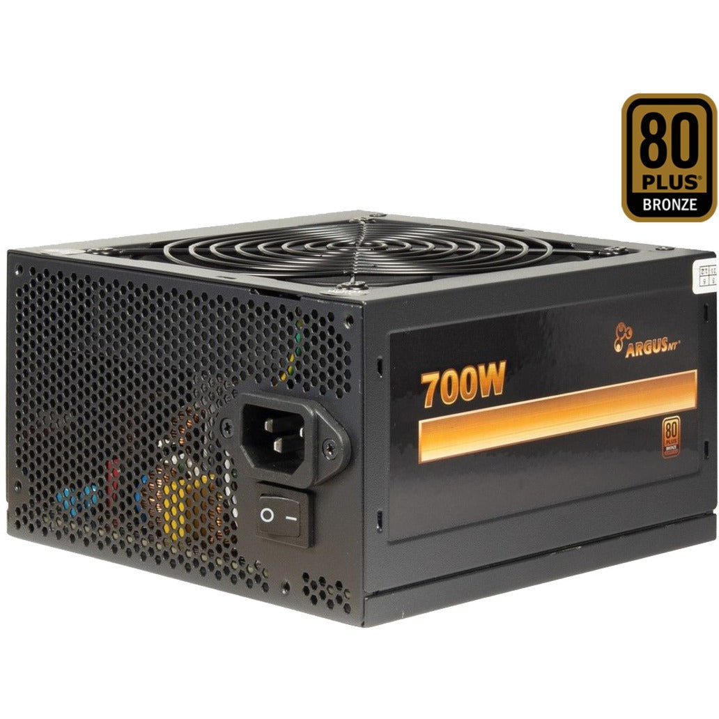 Inter-tech argus bps-700, 700 watt strømforsyning (sort, 4x pcie)